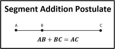 What postulate is illustrated A. . Segment addition postulate calculator
